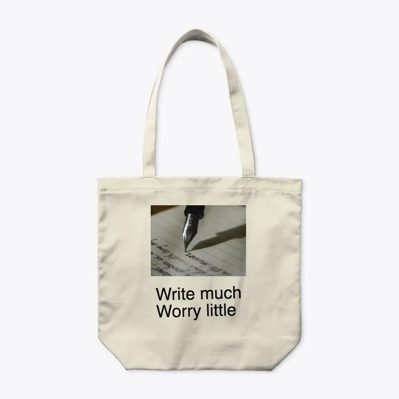 Writer, Tote bag